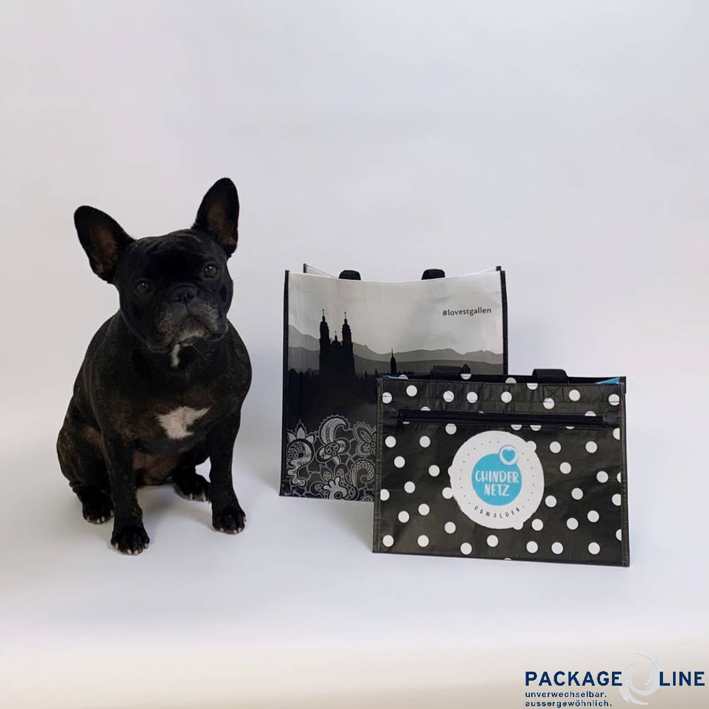 PET-Taschen aus 100% recycelten PET-Flaschen